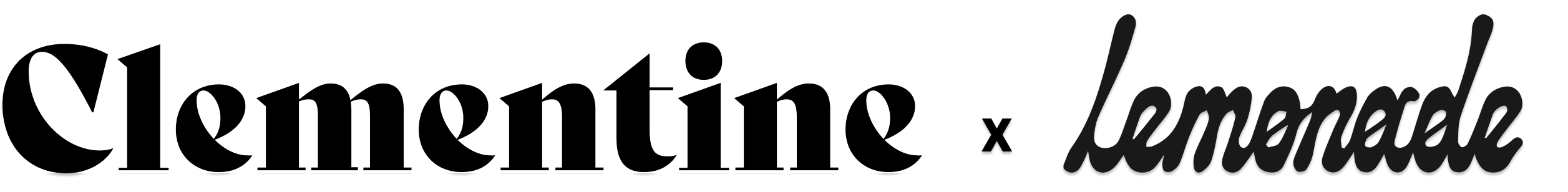 Clementine x Lemonade Dolls collaboration